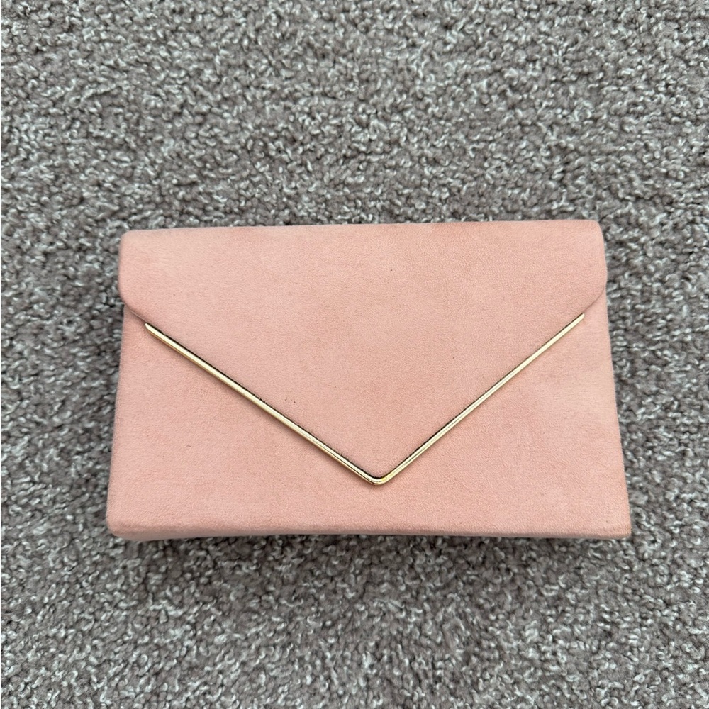 Elegant Pink Clutch cross body
